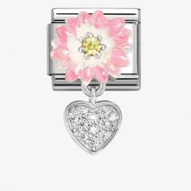 PINK DAISY & HEART 331814/07