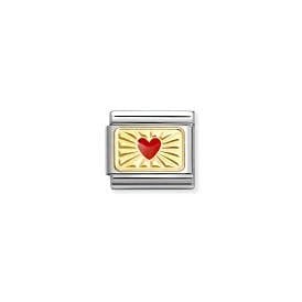 RED HEART ETCHED 030284/58