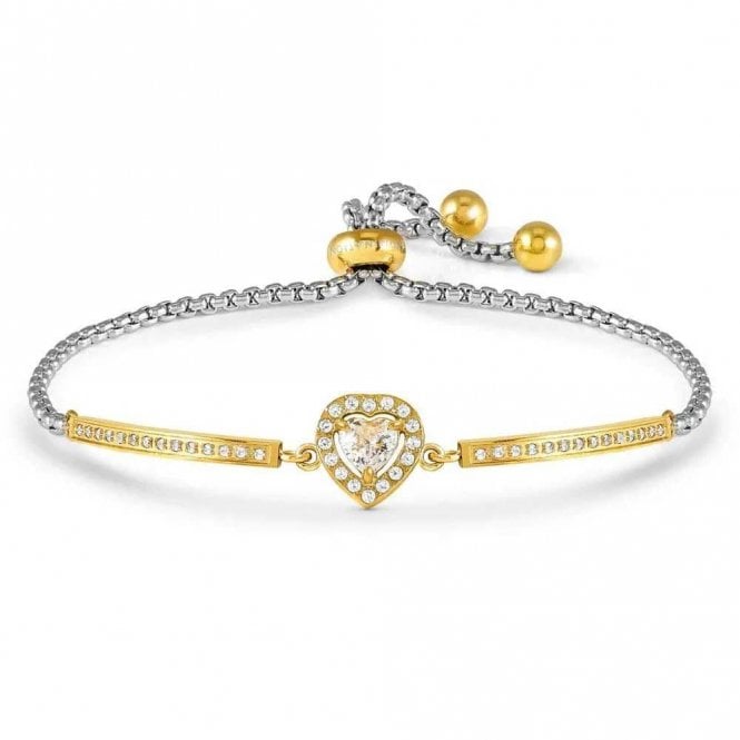 Nomination Royal Dream YGP Heart Halo WCZ Bracelet 029802/031
