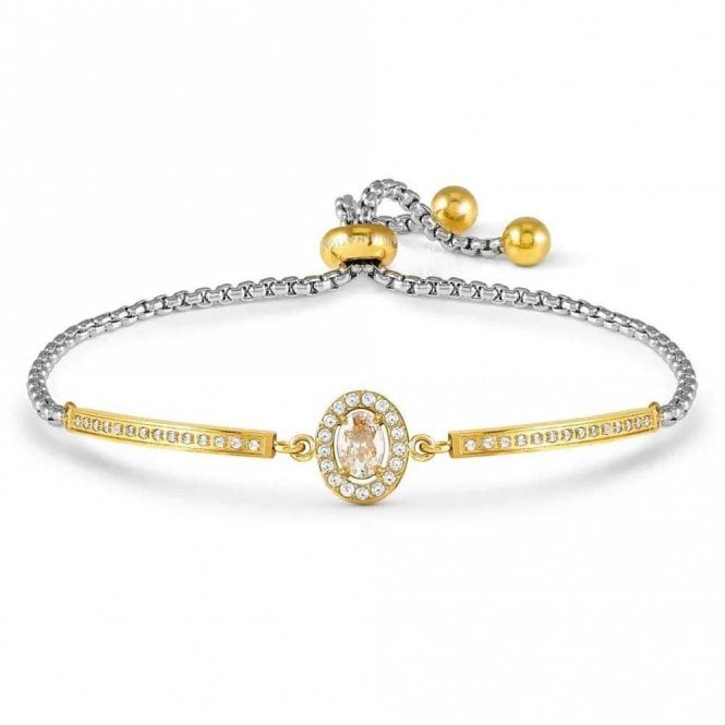 Nomination Royal Dream YGP Oval Halo WCZ Bracelet 029802/038