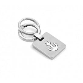 Satin Finish Steel Keyring Anchor 131710-002 