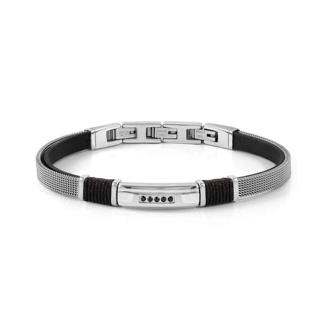 Nomination SeaLover Bracelet 5 CZ Eco-Leather Strap 135008/007