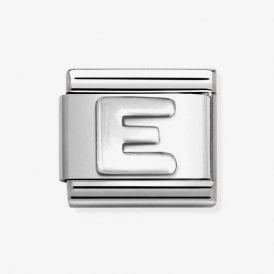 SILVER LETTER E 330113/05