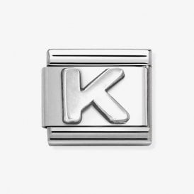 SILVER LETTER K 330113/11