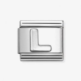 SILVER LETTER L 330113/12