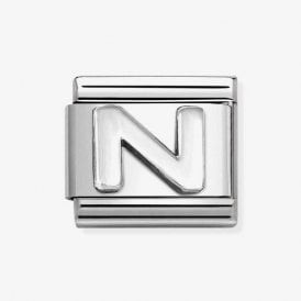 SILVER LETTER N 330113/14