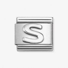 SILVER LETTER S 330113/19