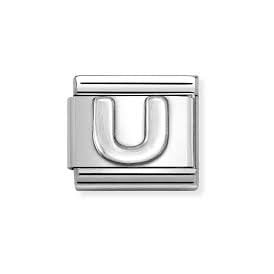 SILVER LETTER U 330113/21