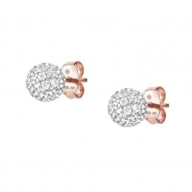 Soul Rose Gold Plated Stud Earrings 149007-011 
