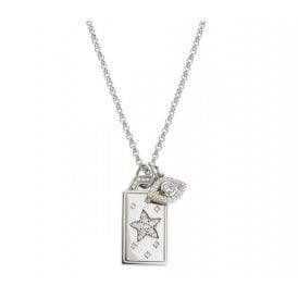 Talismani Let Opportunity Light My Way Silver Necklace 149506-023 