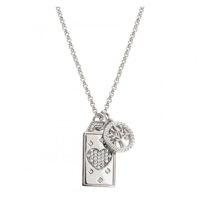 Nomination Talismani Let There Be Love In My Life Silver Necklace 149506-021 