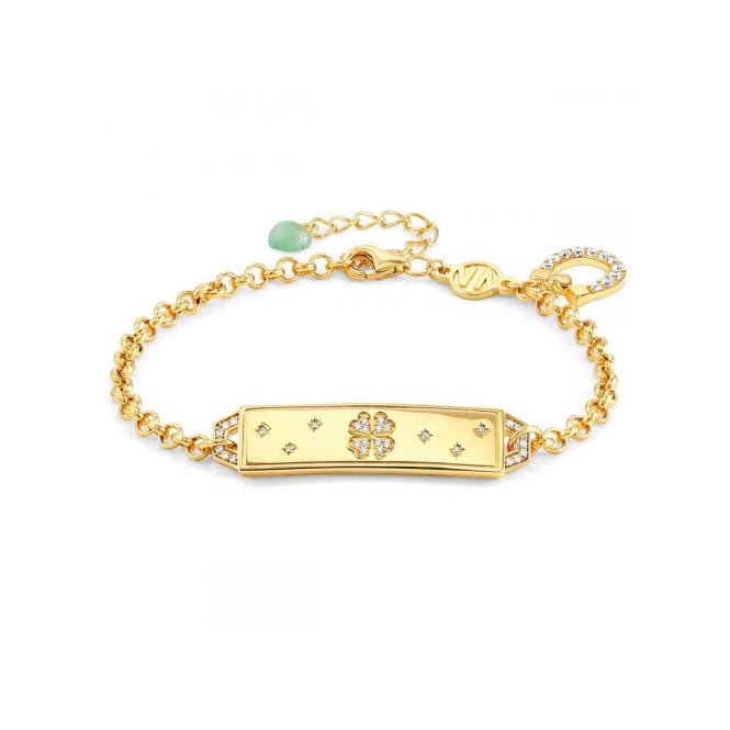 Nomination Talismani May Luck Be On My Side Gold Plated Bracelet 149505-022 