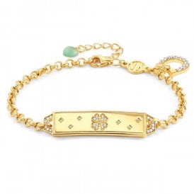 Talismani May Luck Be On My Side Gold Plated Bracelet 149505-022 