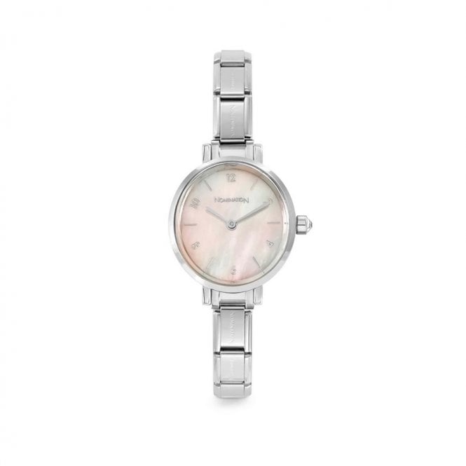 Nomination Time Watch Oval Pink Mother of Pearl 076038/009