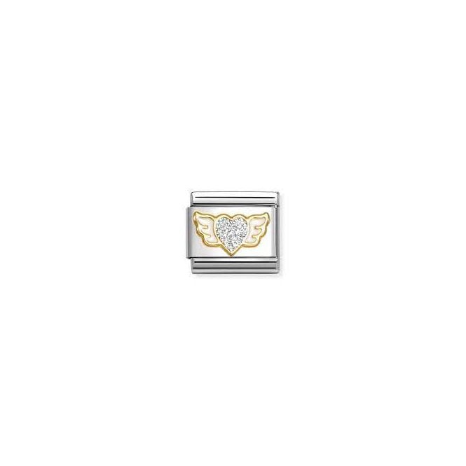 Nomination WINGED HEART GLITTER 030220/23