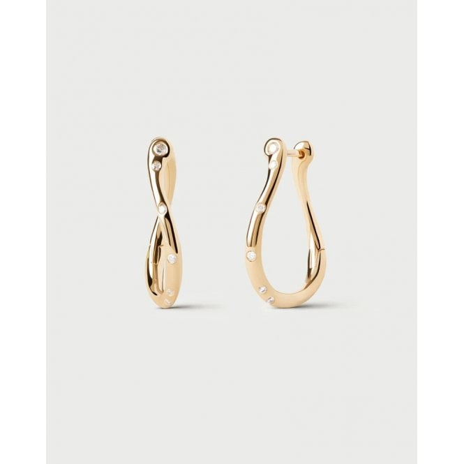 PDPAOLA Air Mini Hoop Earrings AR01-F52-U YGP
