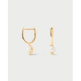 La Perla Mini Hoop Earrings AR01-E69-U YGP