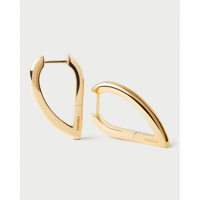 PDPAOLA Vento Mini Hoop Earrings AR01-G25-U YGP