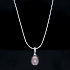 14ct White Gold Pendant 