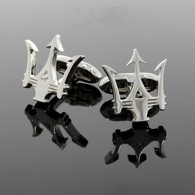 Trident Platinum  Cufflinks