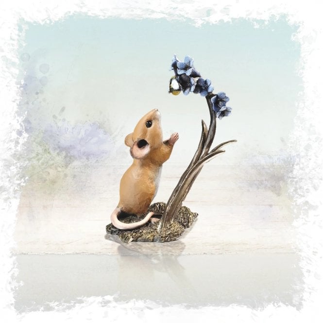 Richard Cooper & Company Mouse with Bluebells & Bee (255BR)