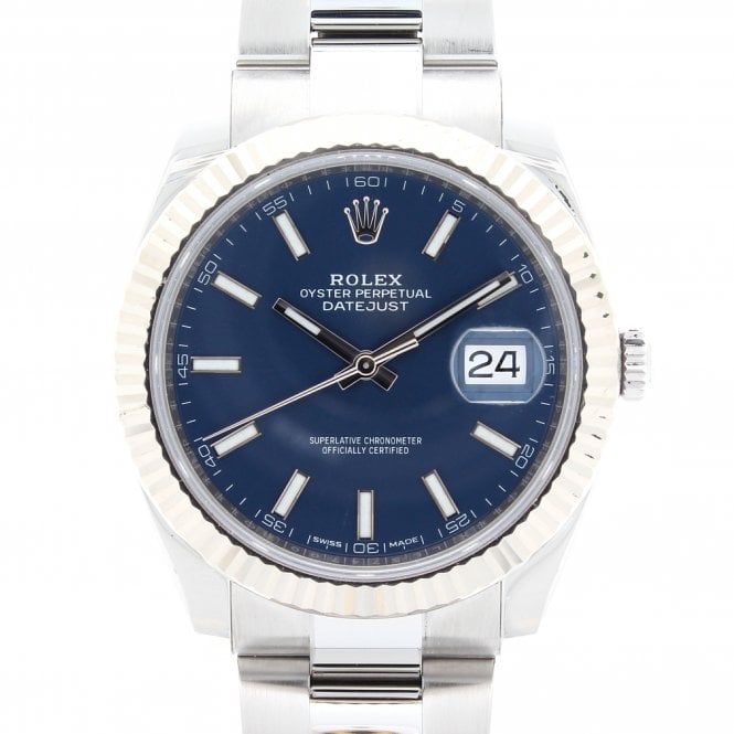 Rolex Gents Datejust 41 Blue Dial 126334