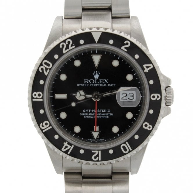 Rolex Gents Oyster Perpetual GMT Master II 16710