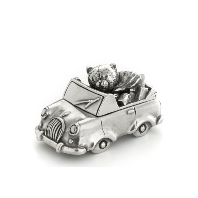 Royal Selangor Boy Teddy In Car Tooth Box (6514R)