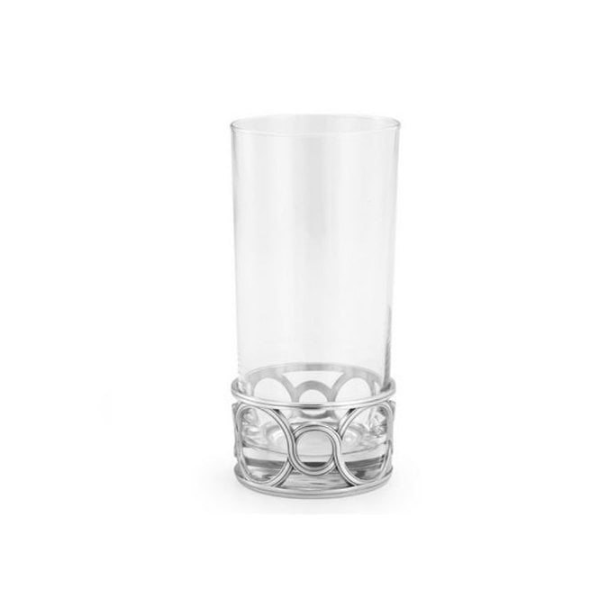 Royal Selangor Medallion Highball Glass (2443R)