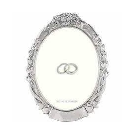 ROSES & LARKSPUR PHOTO FRAME 013499R