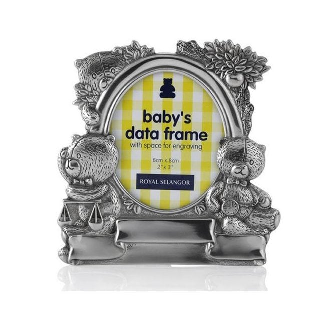 Royal Selangor Teddy Bear Data Photoframe 3591R 