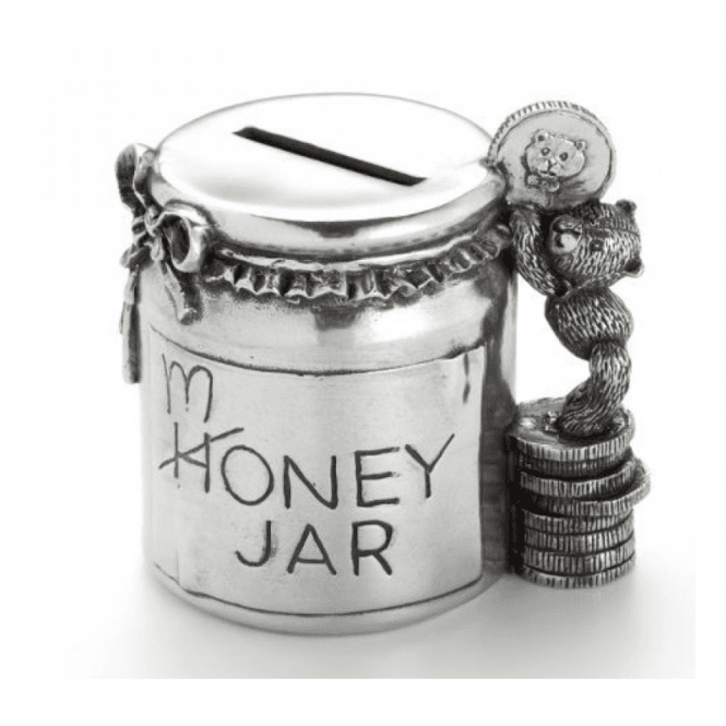Royal Selangor Teddy Money Jar (016502R)