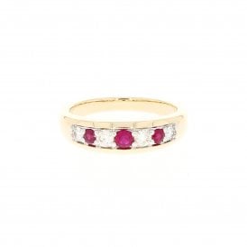 0.25 Carat Diamond G - H Colour SI1 Clarity 9ct Yellow Gold Ring