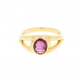 1.64 Carat Single Stone 18ct Yellow Gold Ring