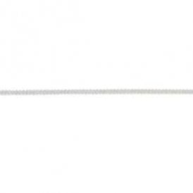 S20FC18 FILED CURB 18"/45 SILVER NECKLACE