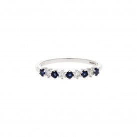 9ct White Gold Ring