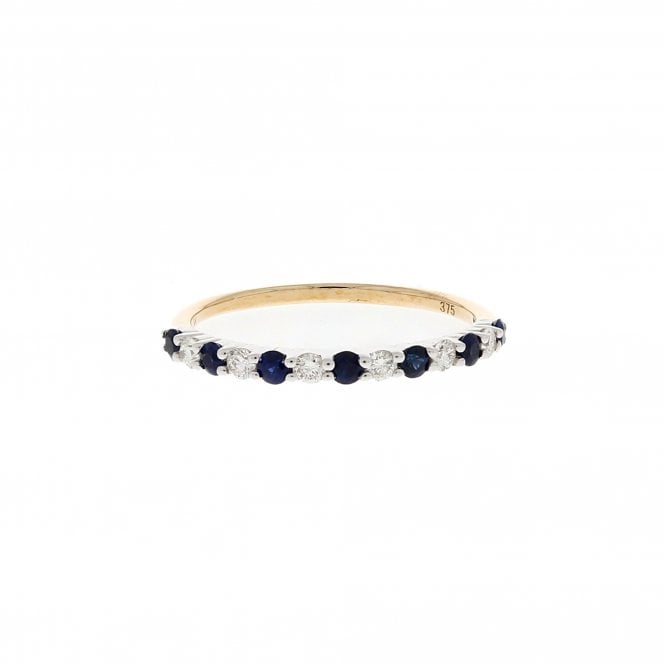 Sapphire 9ct Yellow Gold Ring 