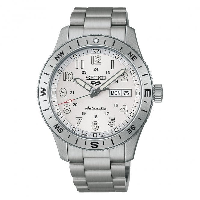 Seiko 5 Sports Field in White Ensign HDB007KI