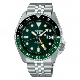 Seiko 5 Sports SKX GMT Bi-Colour Green SSK035K1 5