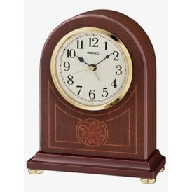 ARCH WOOD MANTEL CLOCK QXE057B