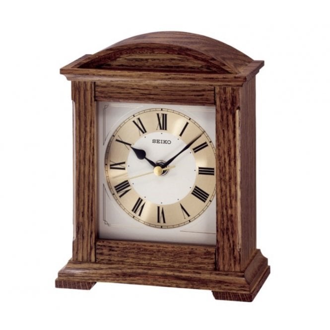 Seiko ARCH WOOD MANTEL CLOCK QXG123B