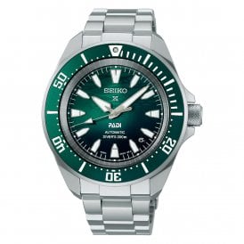Prospex PADI 60th Anniversary 4R Compact Mechanical Diver’s Watch Underwater Green SRPL53