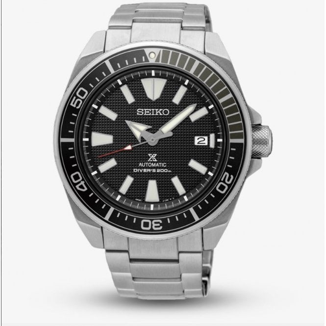 Seiko PROSPEX SAMURAI BLACK DIAL DIVERS 200M SRPF03K1 