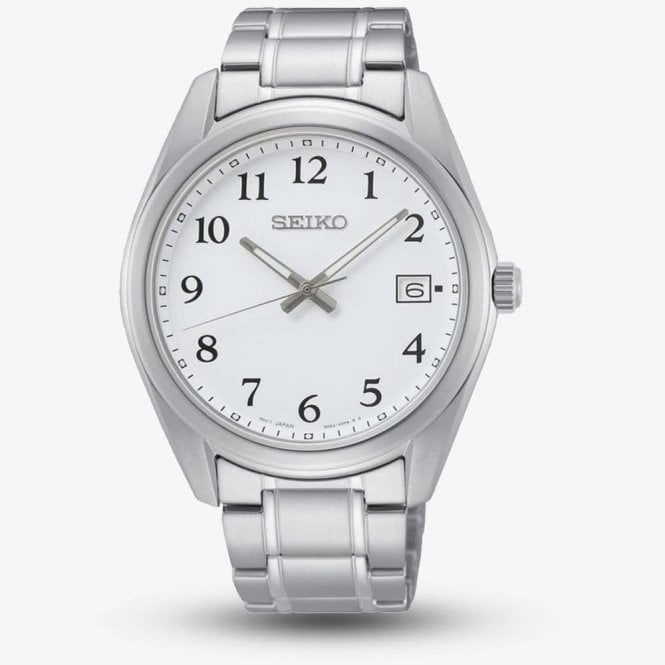 Seiko STEEL WHITE DIAL SUR459P1