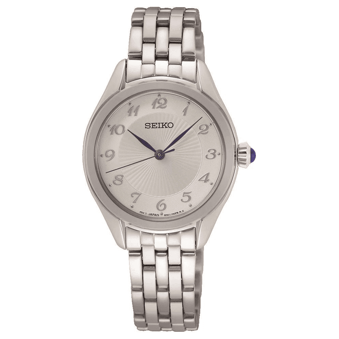 Seiko WHITE DIAL & STAINLESS STEEL SUR3791