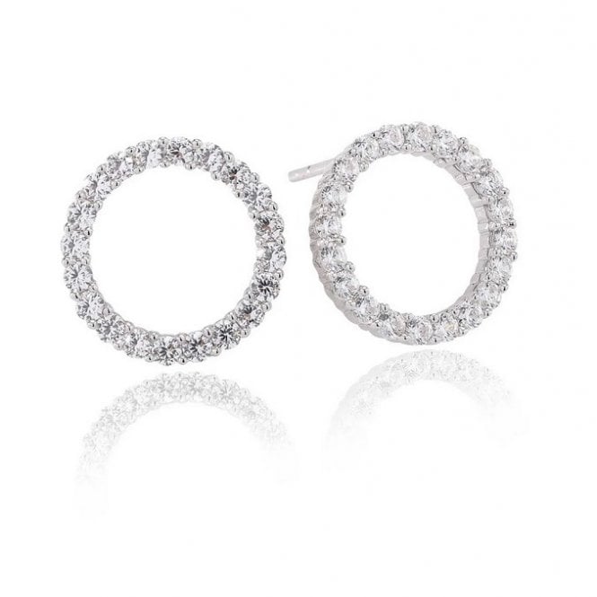 Sif Jakobs Biella Uno White Zirconia Earrings SJ-E338-CZ 