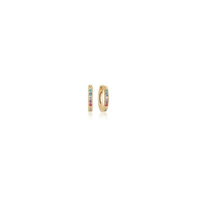 Sif Jakobs Capizzi 18ct Yellow Gold Oval Stud Earrings SJ-E42208-XCZ-YG