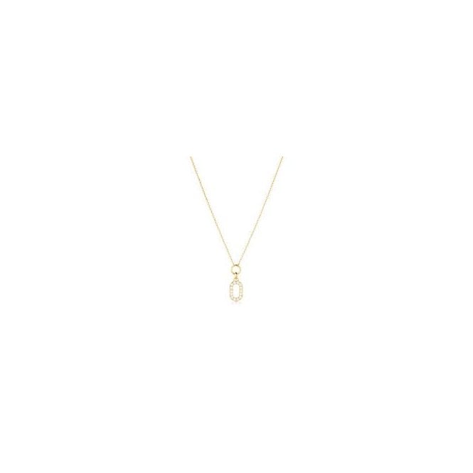 Sif Jakobs Capizzi 18ct Yellow Gold Plated Zirconia Necklace SJ-N42230-CZ-YG