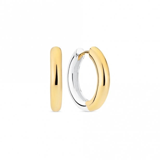 Sif Jakobs Carrara Pianura Hoop Earrings Medium SJ-E2471-2YG
