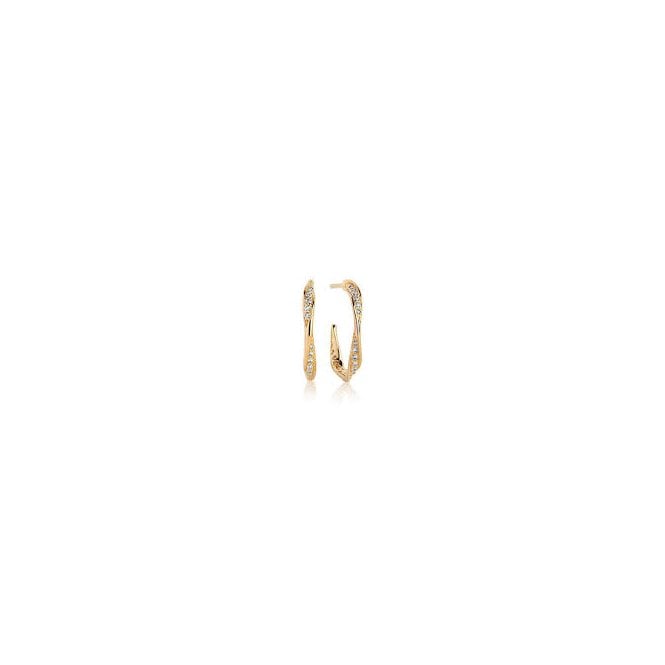 Sif Jakobs Centara Piccolo Hoops SJ-E3010-CZ-YG YGP